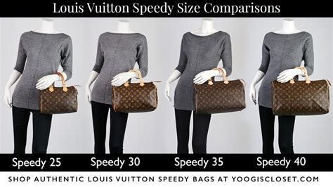 lv speedy 30 size comparison|Lv speedy 30 for sale.